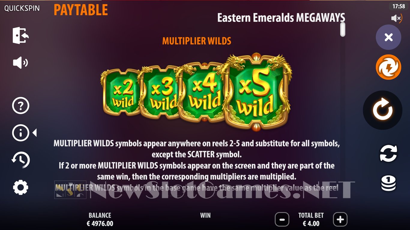 Eastern Emeralds Megaways Slot Slot Image in Demo - pic. 4