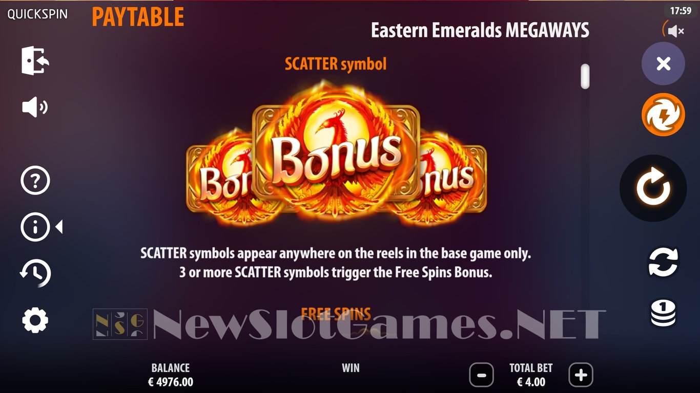 Eastern Emeralds Megaways Slot Slot Image in Demo - pic. 5