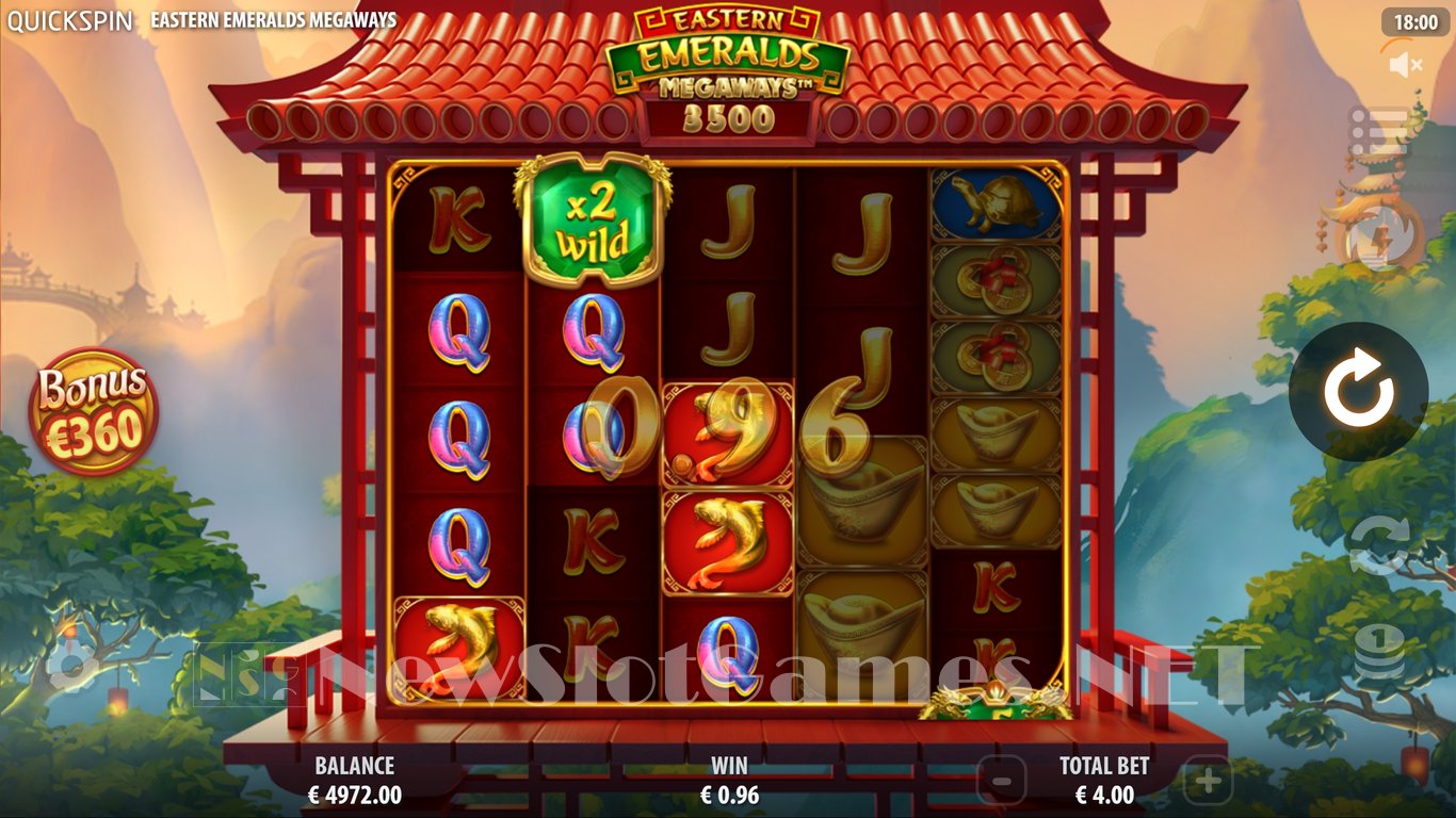 Eastern Emeralds Megaways Slot Slot Image in Demo - pic. 8