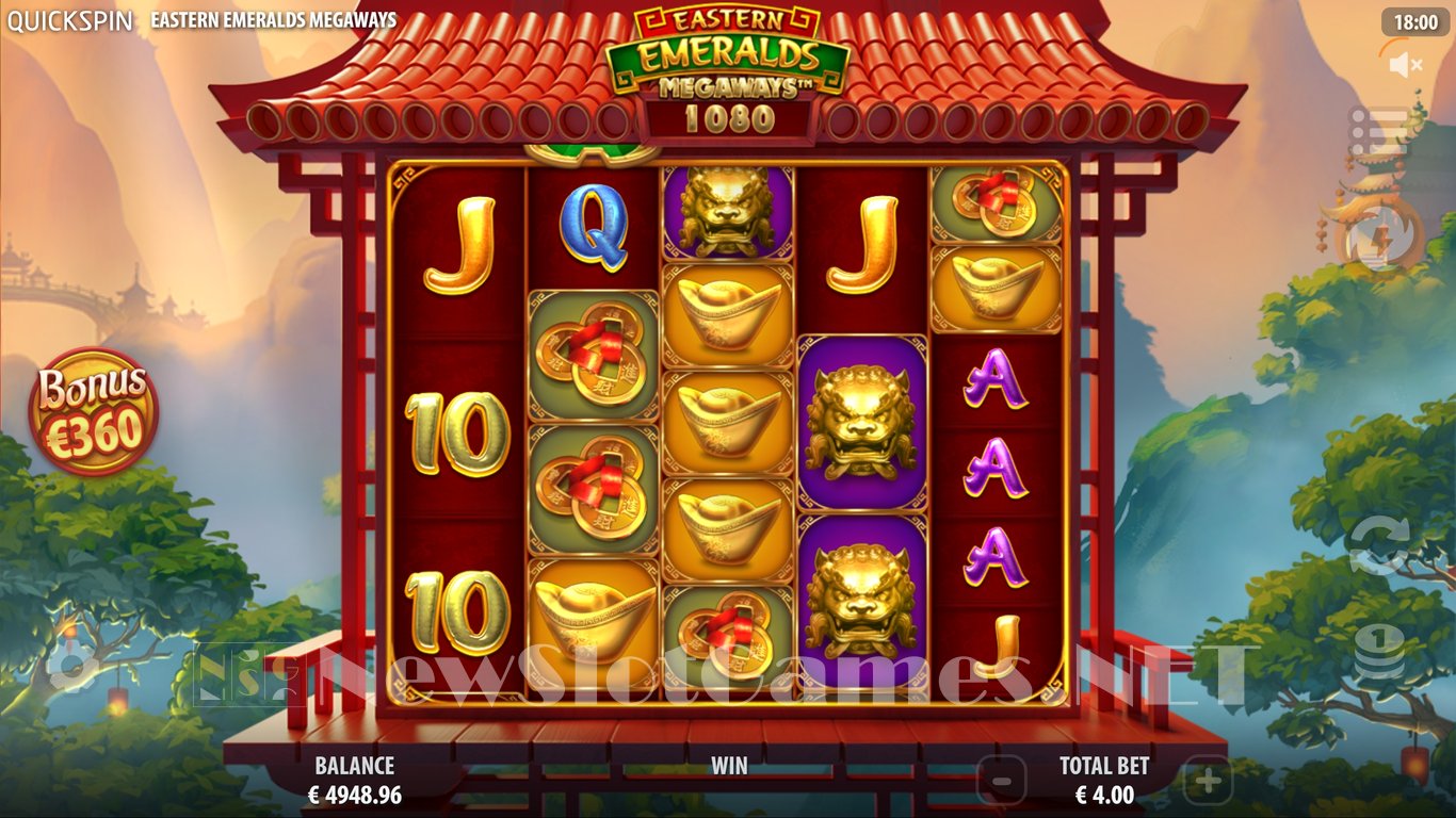 Eastern Emeralds Megaways Slot Slot Image in Demo - pic. 9
