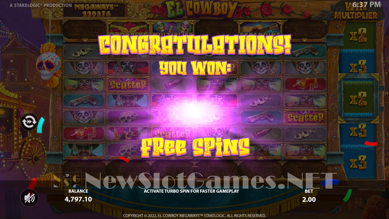 El Cowboy Megaways Slot Slot Image in Demo - pic. 10