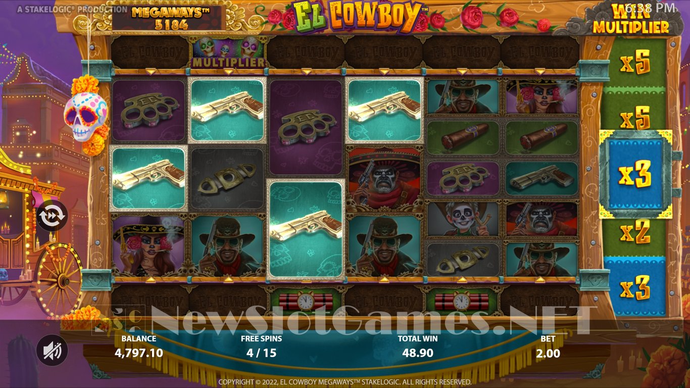 El Cowboy Megaways Slot Slot Image in Demo - pic. 12