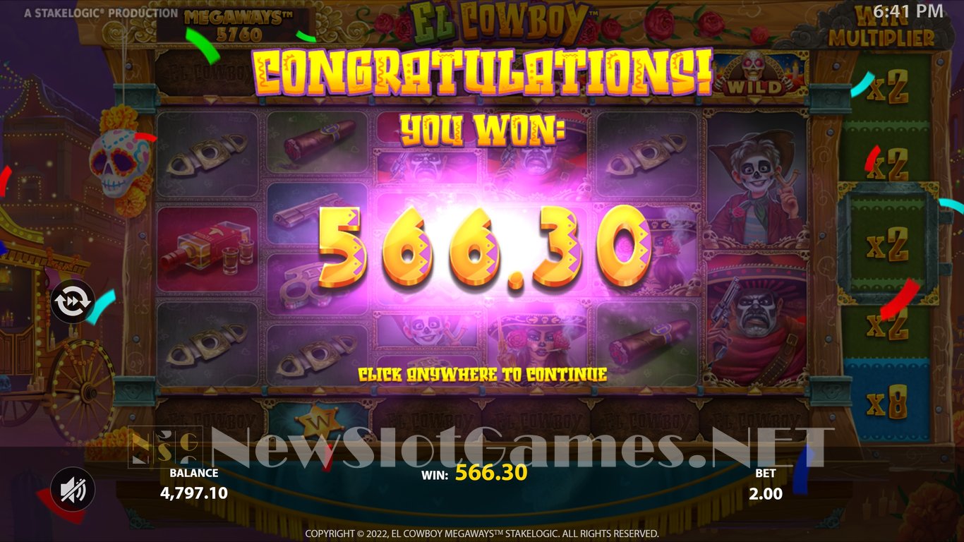 El Cowboy Megaways Slot Slot Image in Demo - pic. 17