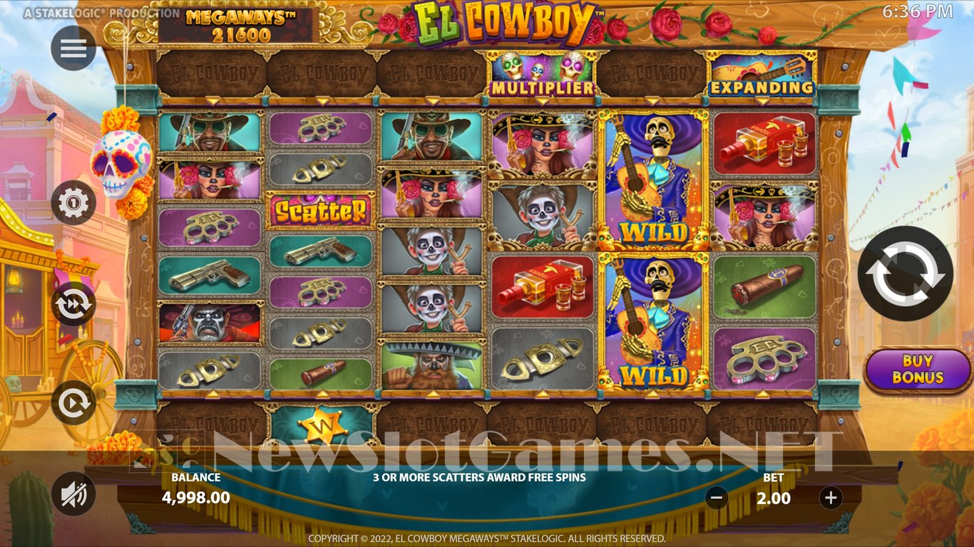 El Cowboy Megaways Slot Slot Image in Demo - pic. 2