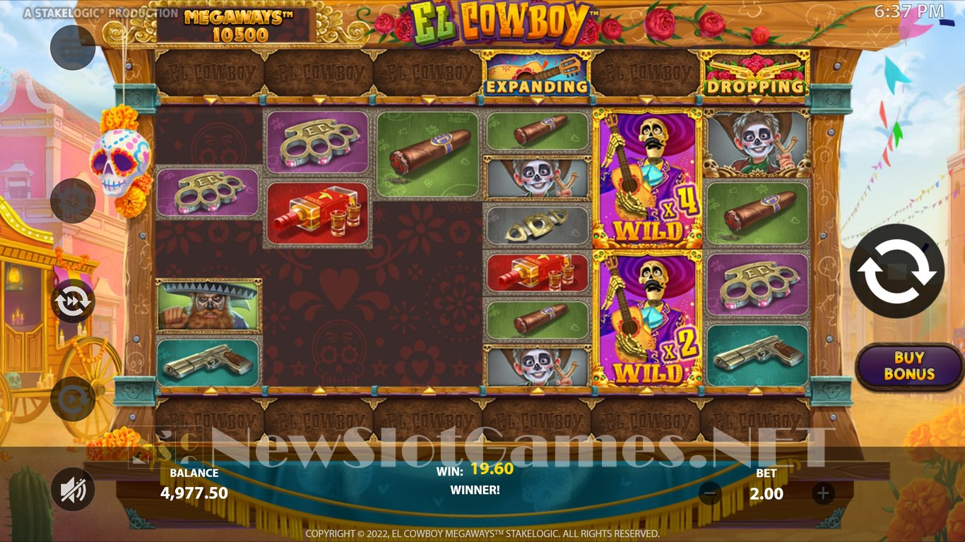 El Cowboy Megaways Slot Slot Image in Demo - pic. 7