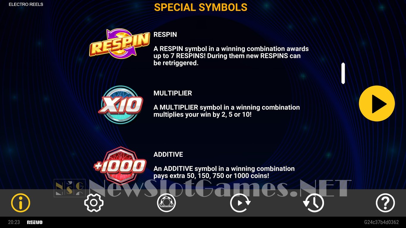 Electro Reels Slot Slot Image in Demo - pic. 6