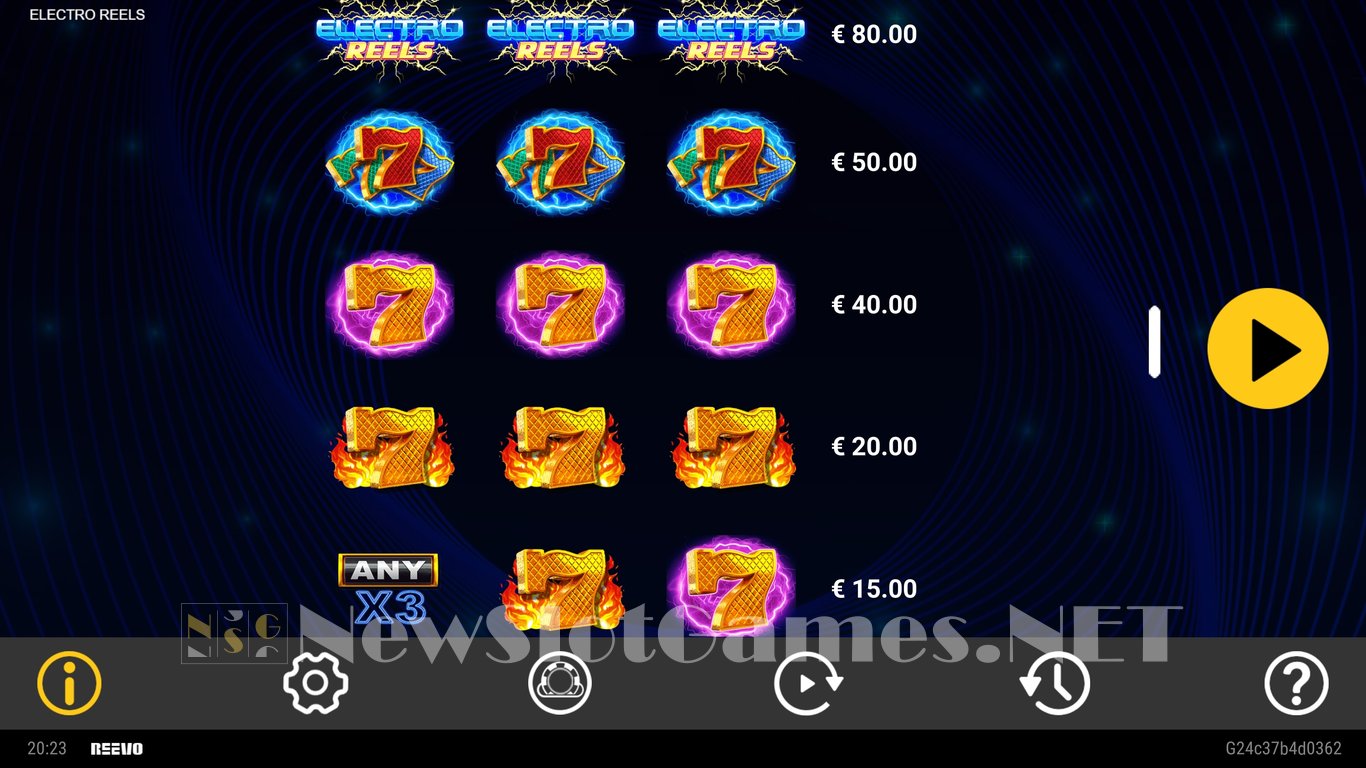 Electro Reels Slot Slot Image in Demo - pic. 7