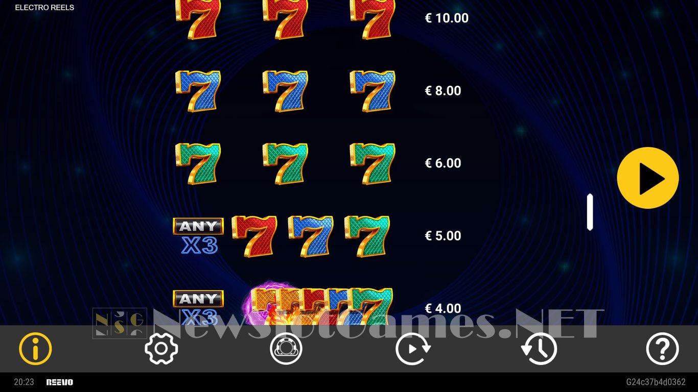 Electro Reels Slot Slot Image in Demo - pic. 8