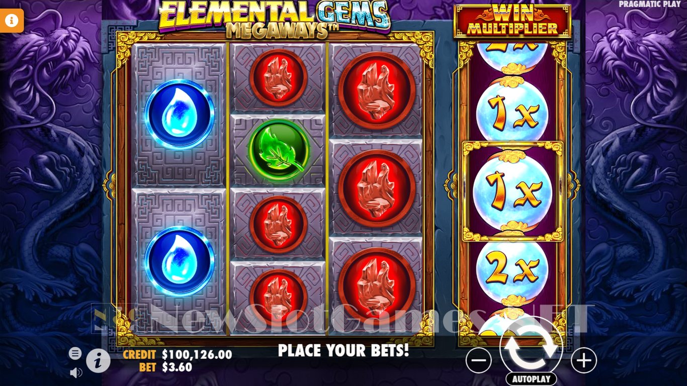 Elemental Gems Megaways Slot Slot Image in Demo - pic. 10