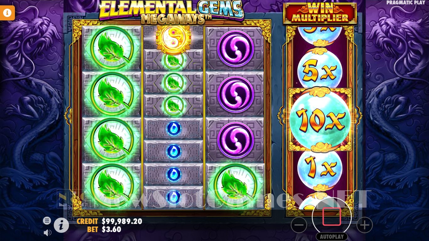 Elemental Gems Megaways Slot Slot Image in Demo - pic. 3