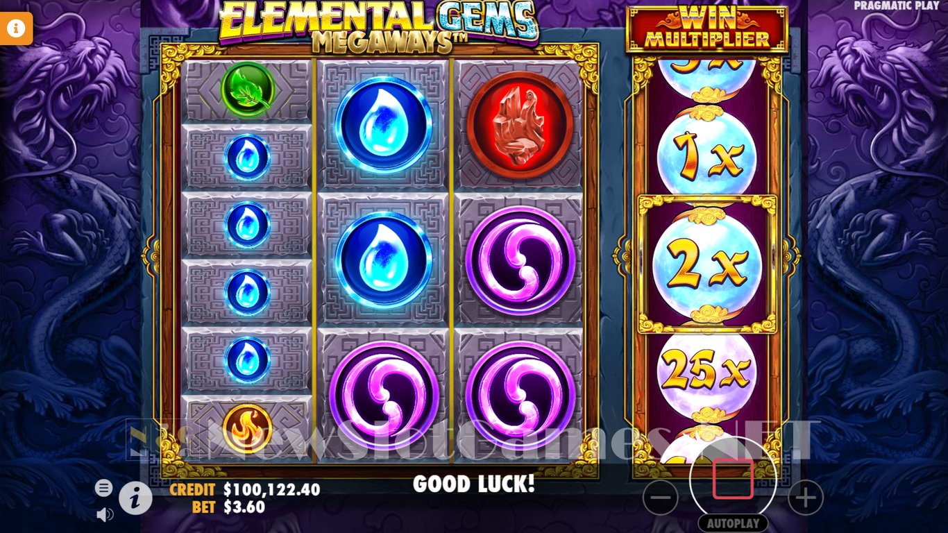 Elemental Gems Megaways Slot Slot Image in Demo - pic. 5