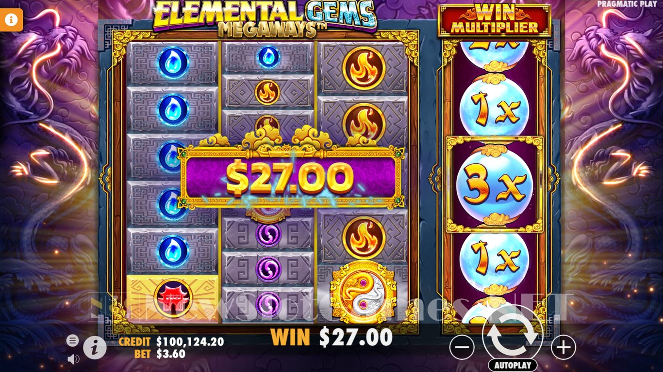 Elemental Gems Megaways Slot Slot Image in Demo - pic. 7