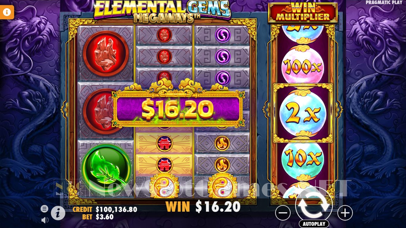 Elemental Gems Megaways Slot Slot Image in Demo - pic. 8