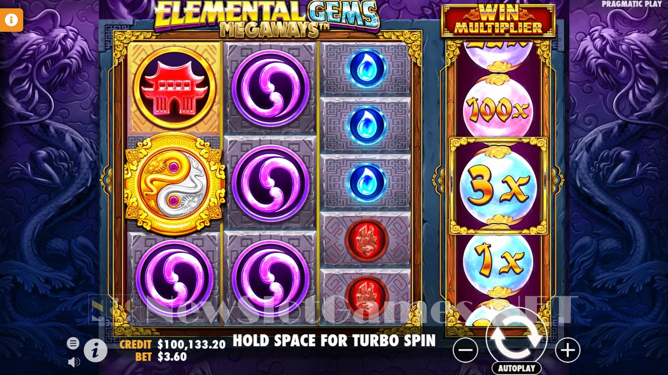 Elemental Gems Megaways Slot Slot Image in Demo - pic. 9