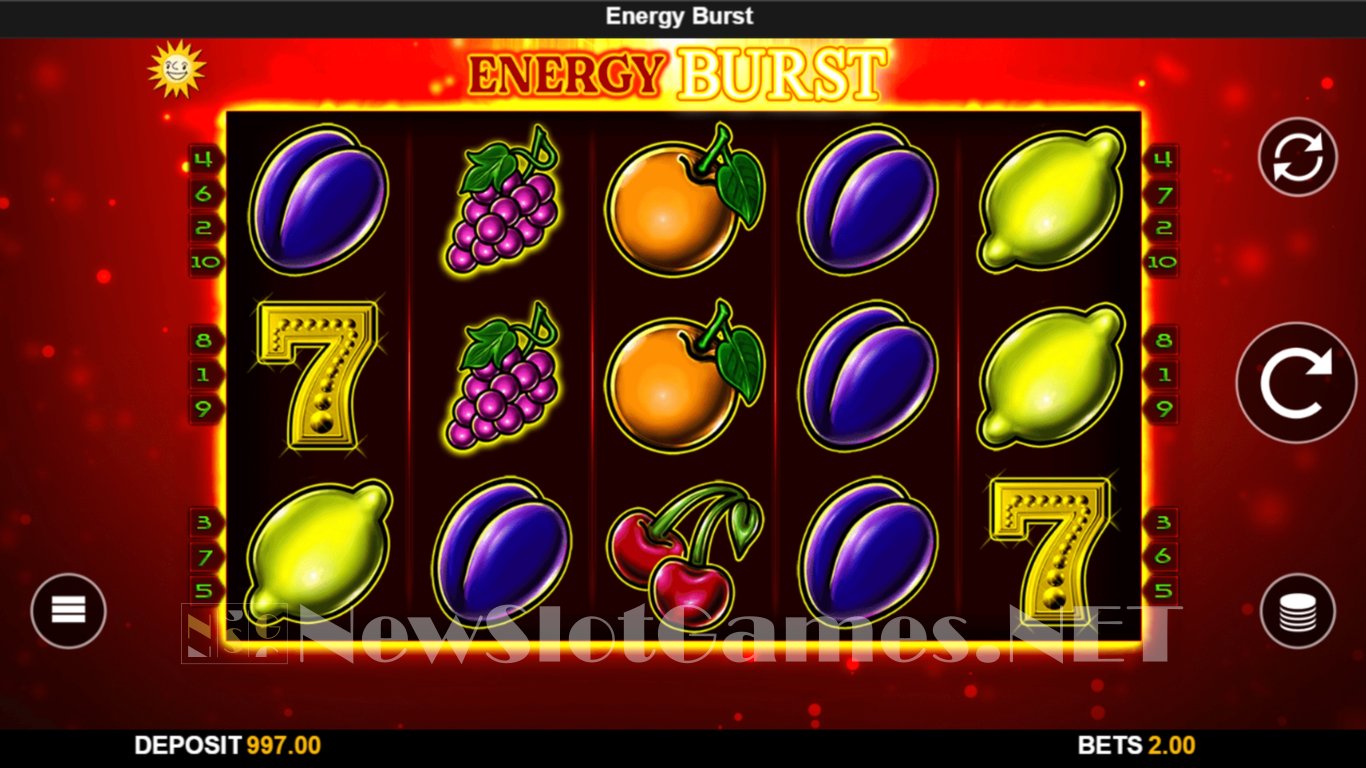 Energy Burst Slot Demo Image