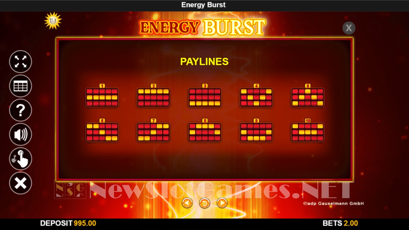 Energy Burst Slot Slot Image in Demo - pic. 4