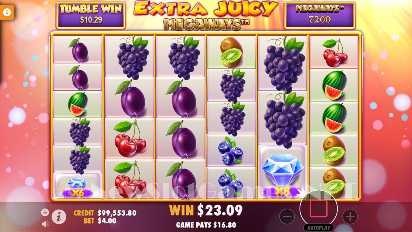 Extra Juicy Megaways Slot Slot Image in Demo - pic. 11