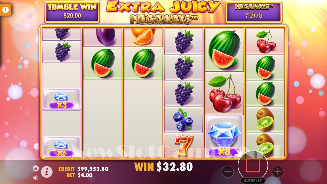 Extra Juicy Megaways Slot Slot Image in Demo - pic. 12