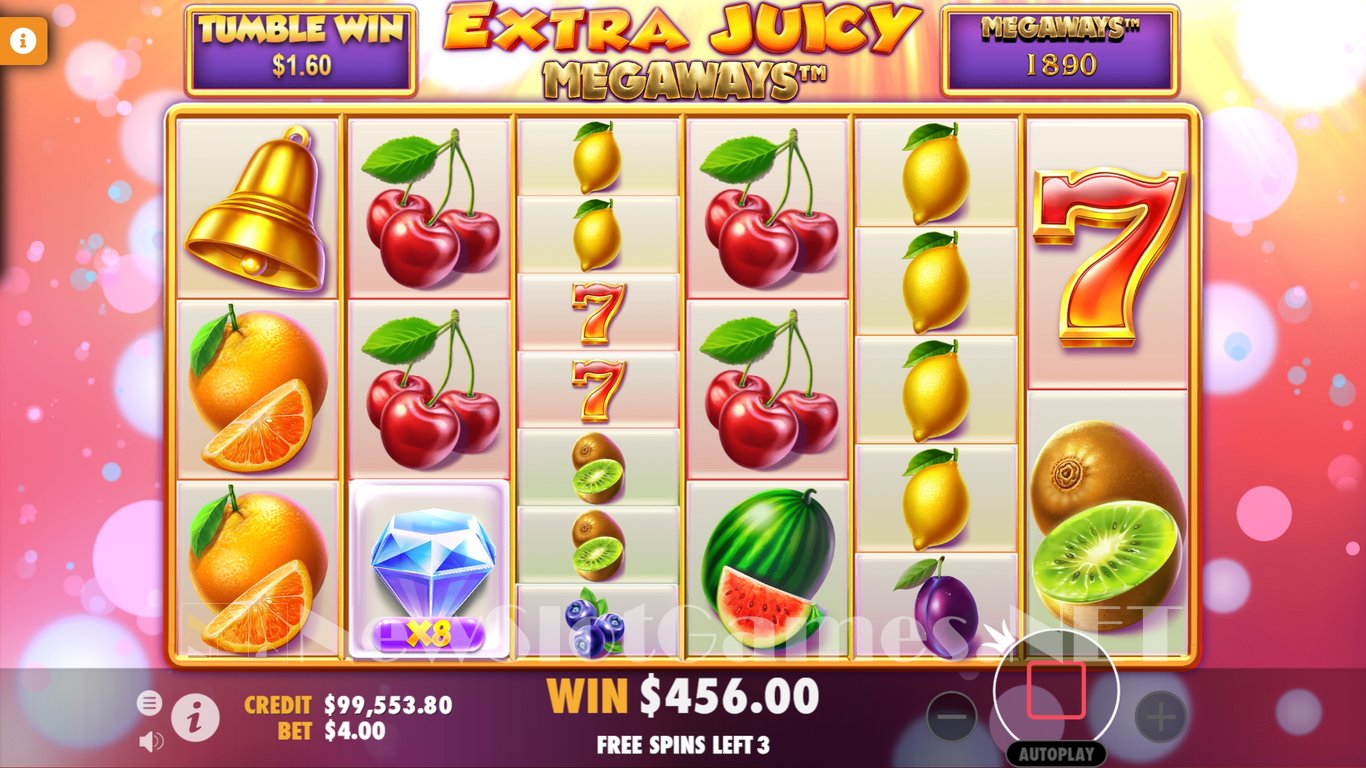 Extra Juicy Megaways Slot Slot Image in Demo - pic. 14
