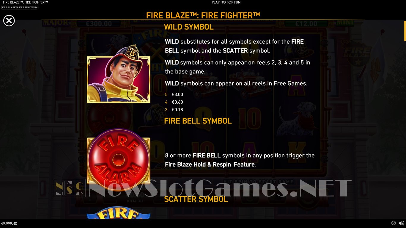 Fire Fighter Fire Blaze Slot Slot Image in Demo - pic. 5