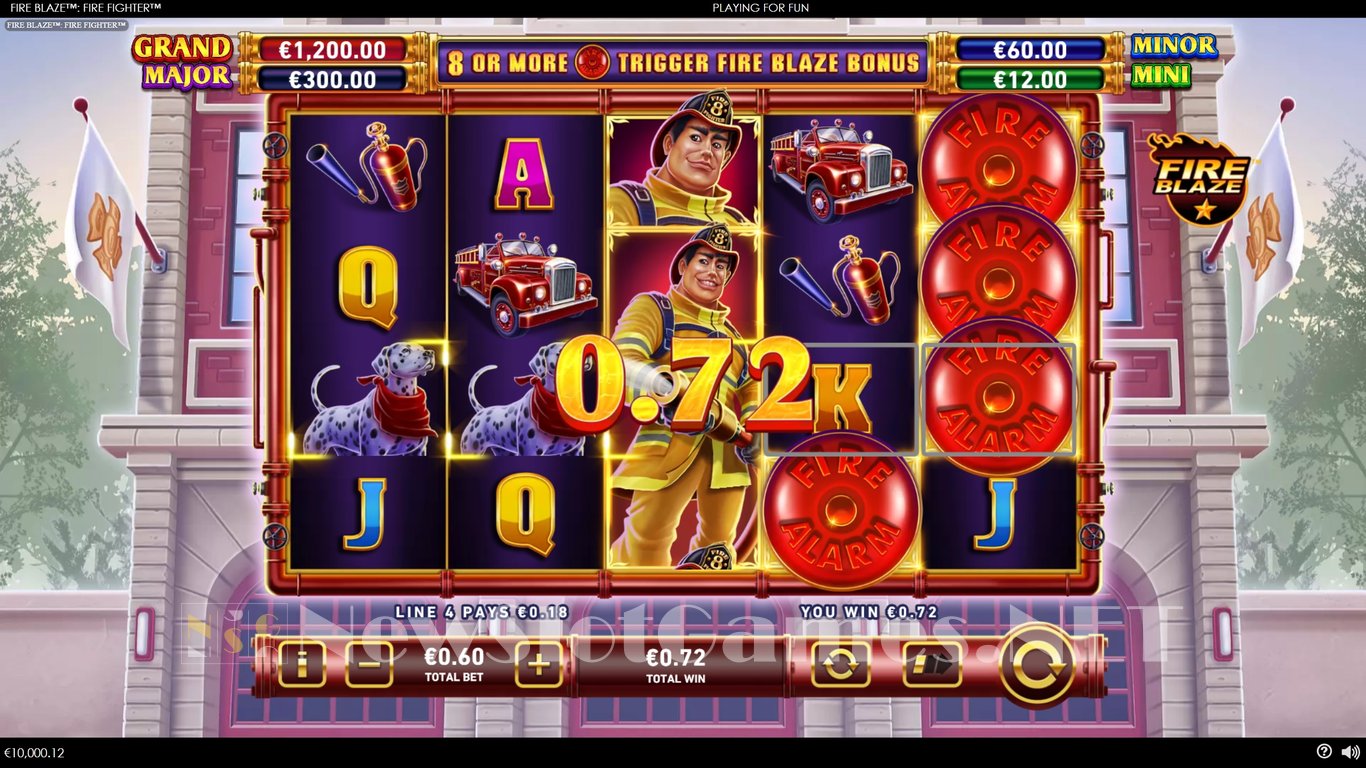 Fire Fighter Fire Blaze Slot Slot Image in Demo - pic. 9