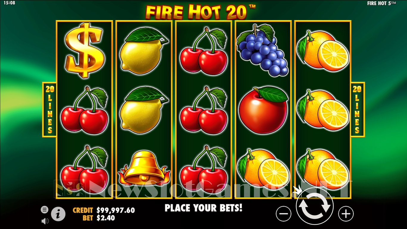 Fire Hot 20 Slot Demo Image