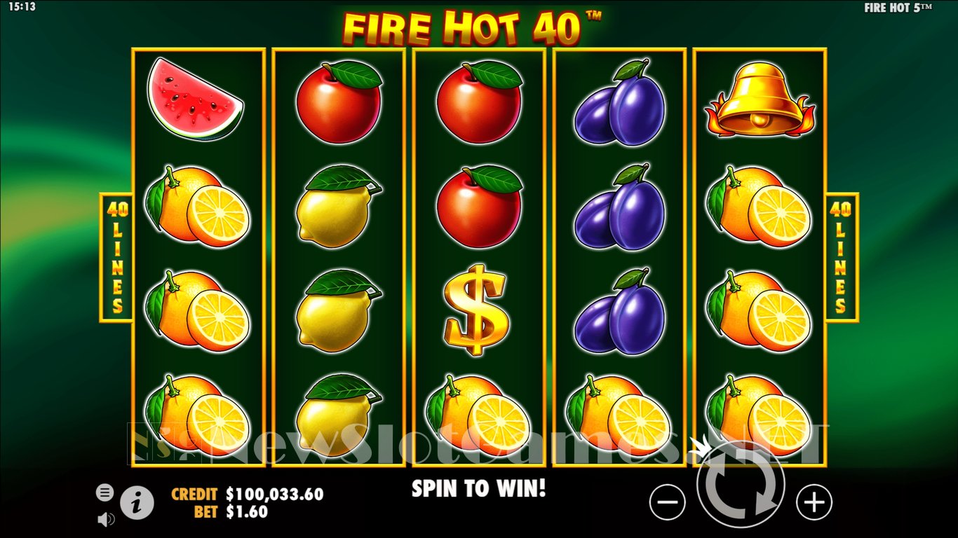 Fire Hot 40 Slot Slot Image in Demo - pic. 8