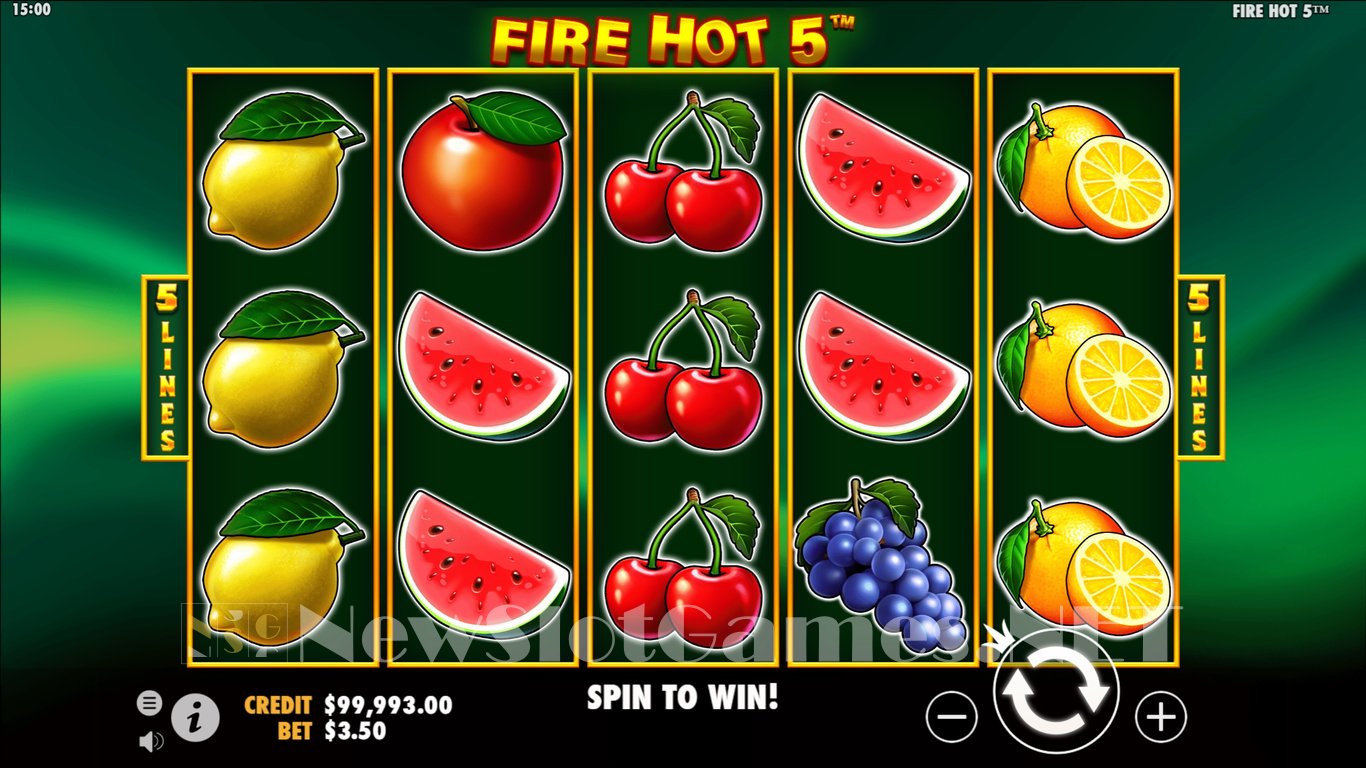 Fire Hot 5 Slot Slot Image in Demo - pic. 2