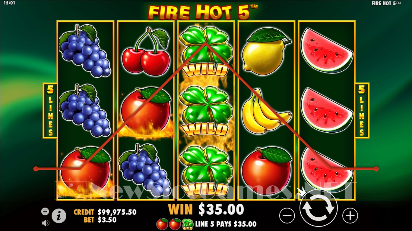 Fire Hot 5 Slot Slot Image in Demo - pic. 6