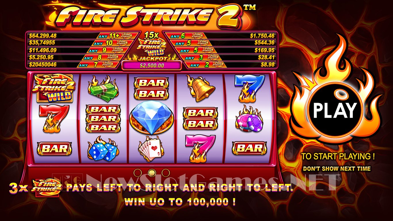 Fire Strike 2 Slot Demo Image