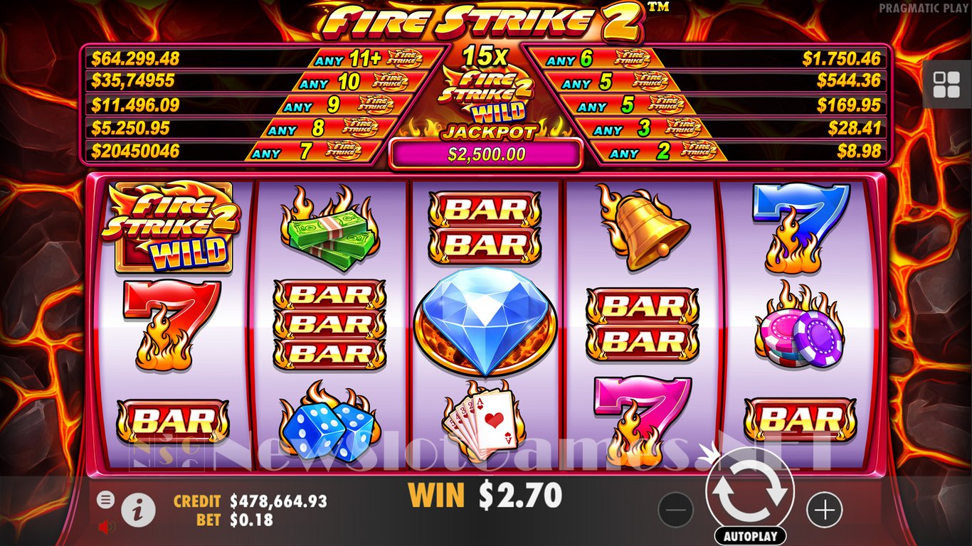Fire Strike 2 Slot Slot Image in Demo - pic. 2