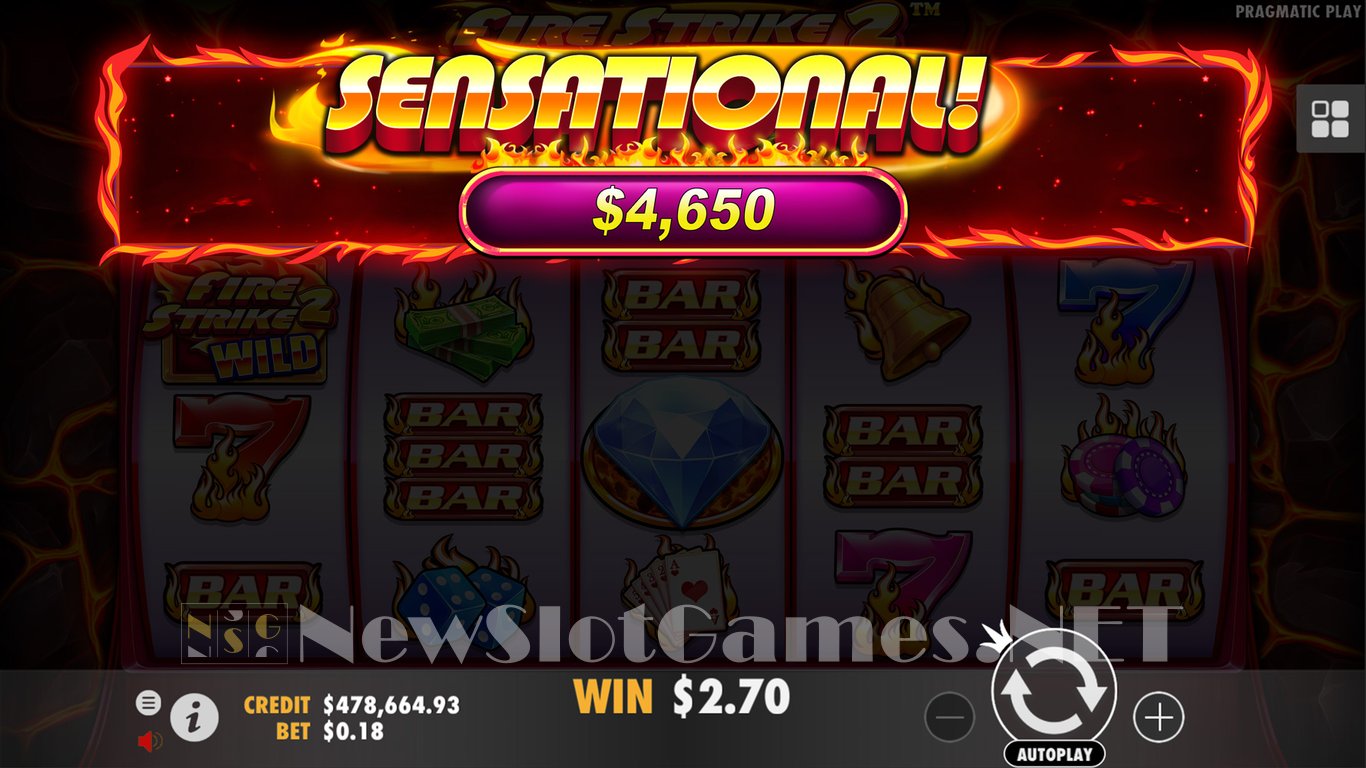 Fire Strike 2 Slot Slot Image in Demo - pic. 3