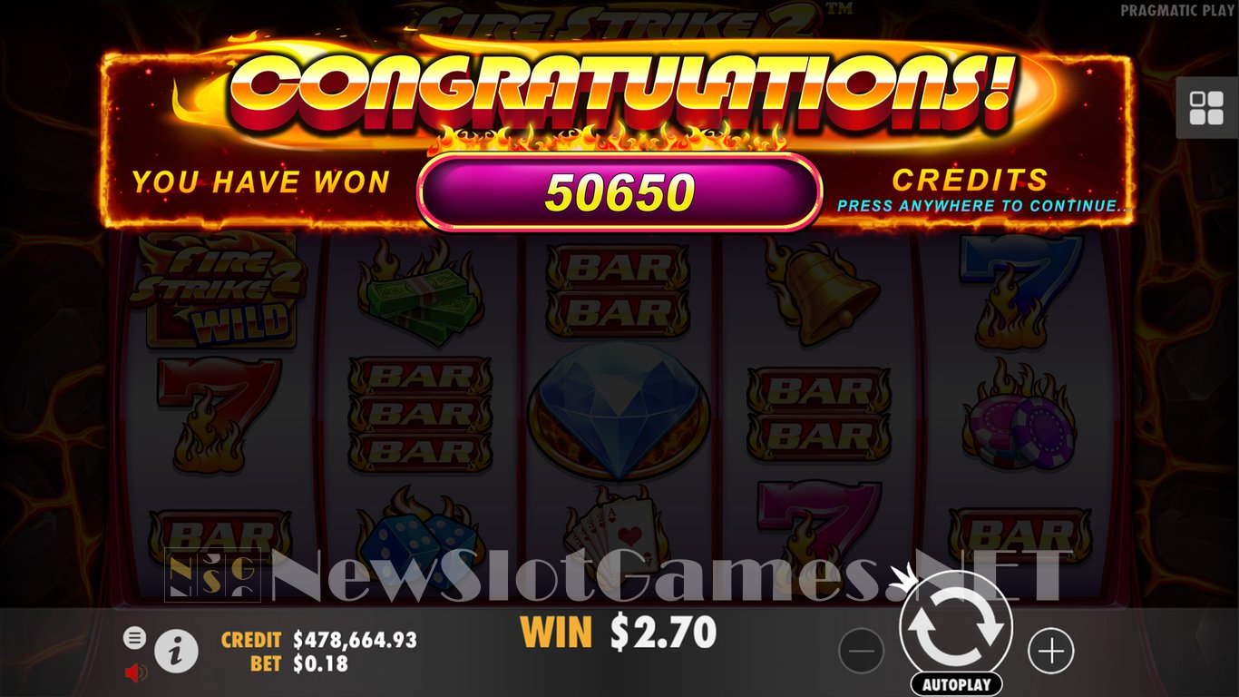 Fire Strike 2 Slot Slot Image in Demo - pic. 5