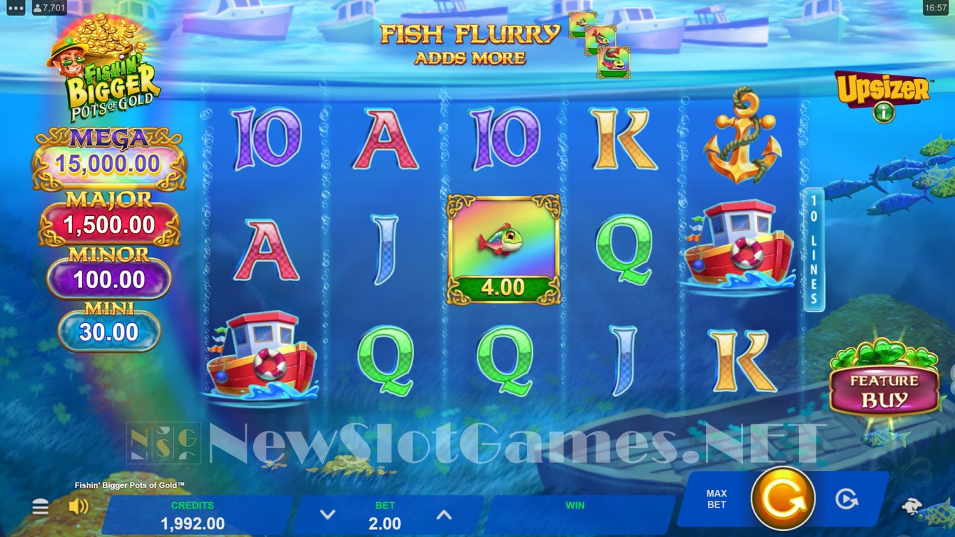 Fishin Bigger Pots of Gold Slot Slot Image in Demo - pic. 6