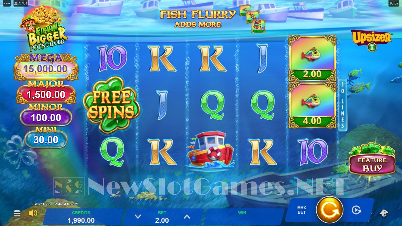 Fishin Bigger Pots of Gold Slot Slot Image in Demo - pic. 7