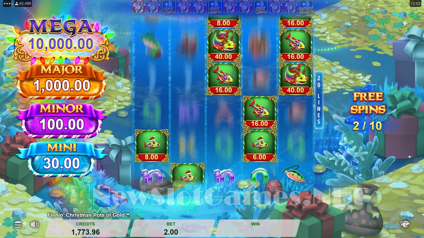 Fishin Christmas Pots of Gold Slot Slot Image in Demo - pic. 11
