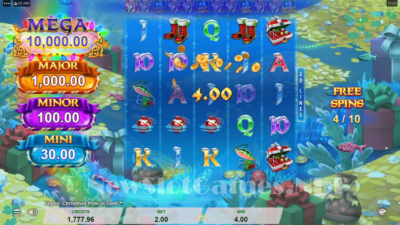 Fishin Christmas Pots of Gold Slot Slot Image in Demo - pic. 13