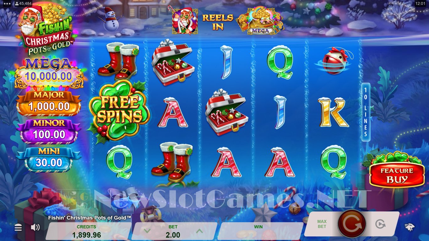 Fishin Christmas Pots of Gold Slot Slot Image in Demo - pic. 7