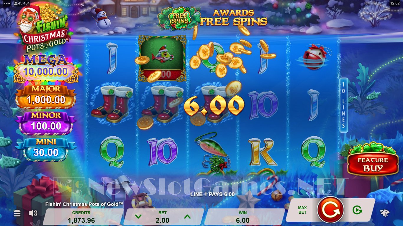 Fishin Christmas Pots of Gold Slot Slot Image in Demo - pic. 8