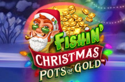 Fishin Christmas Pots of Gold Slot Logo