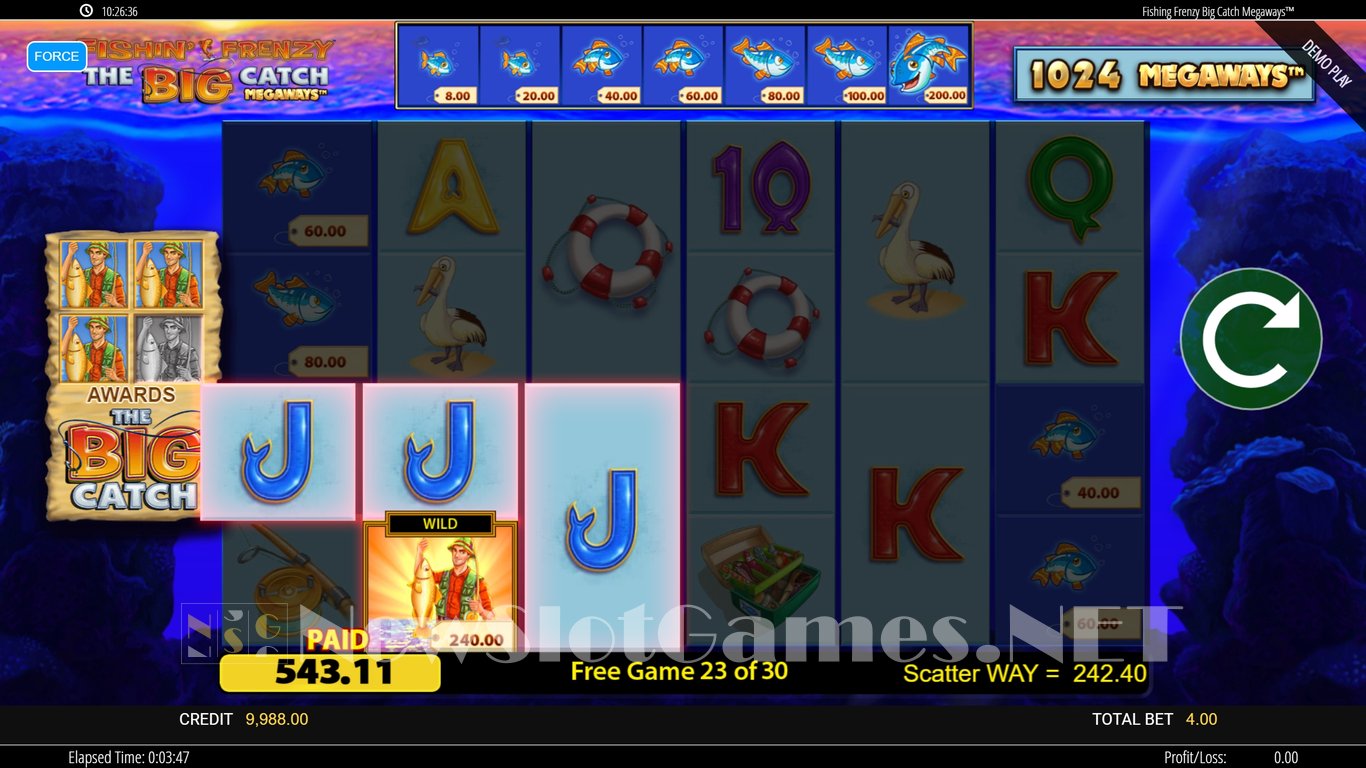 Fishin Frenzy Big Catch Megaways Slot Slot Image in Demo - pic. 12