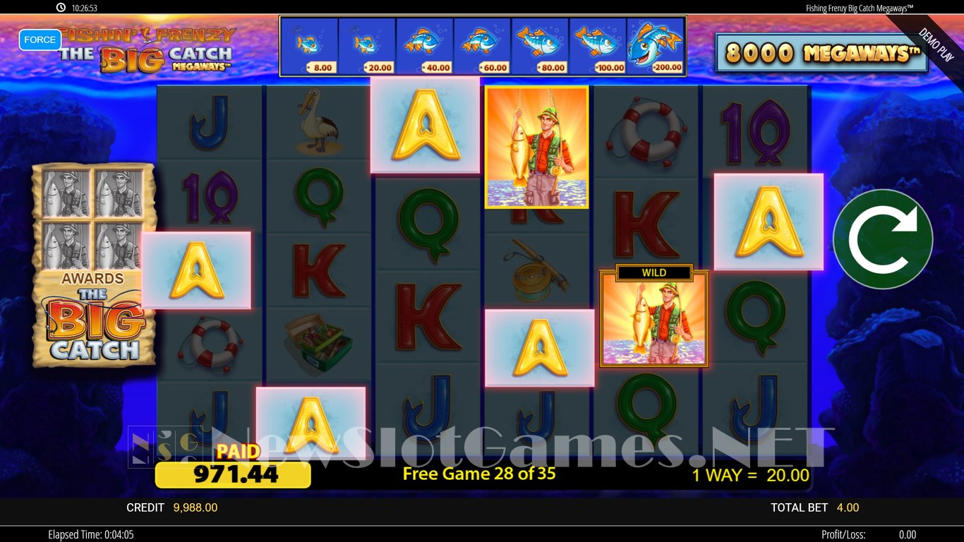 Fishin Frenzy Big Catch Megaways Slot Slot Image in Demo - pic. 13