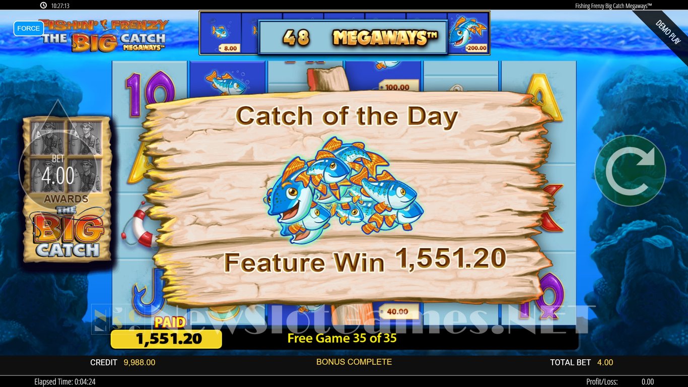 Fishin Frenzy Big Catch Megaways Slot Slot Image in Demo - pic. 14