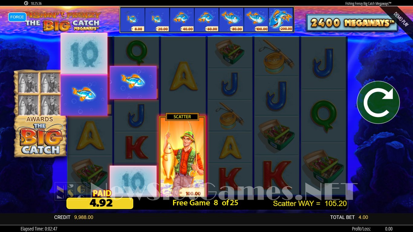 Fishin Frenzy Big Catch Megaways Slot Slot Image in Demo - pic. 9