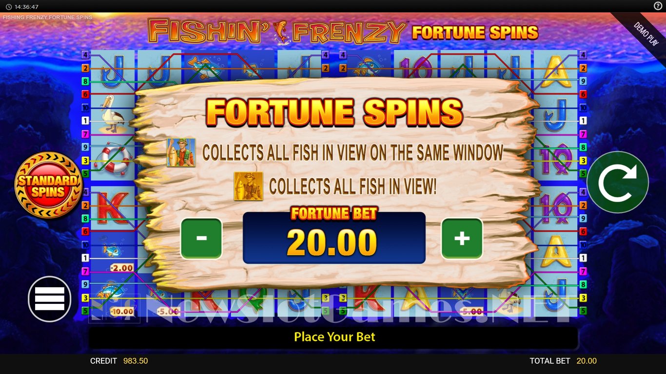Fishin Frenzy Fortune Spins Slot Slot Image in Demo - pic. 10