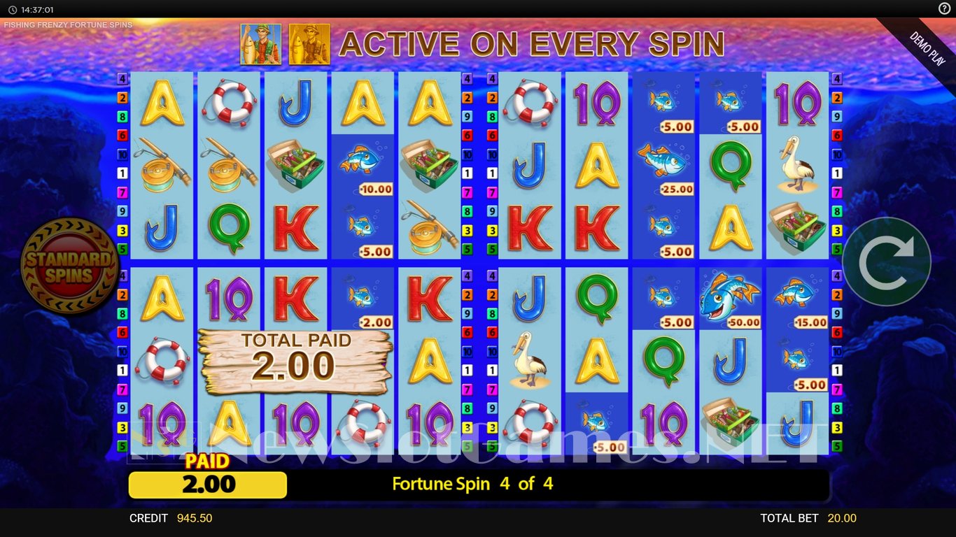Fishin Frenzy Fortune Spins Slot Slot Image in Demo - pic. 11