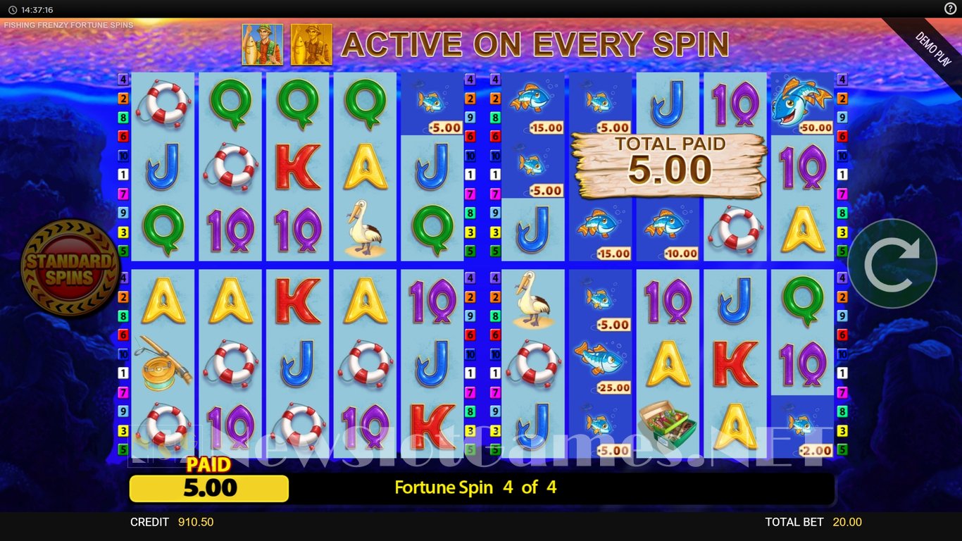 Fishin Frenzy Fortune Spins Slot Slot Image in Demo - pic. 12