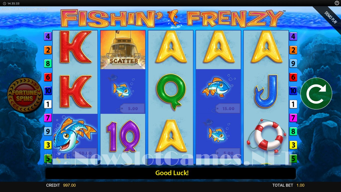 Fishin Frenzy Fortune Spins Slot Slot Image in Demo - pic. 3