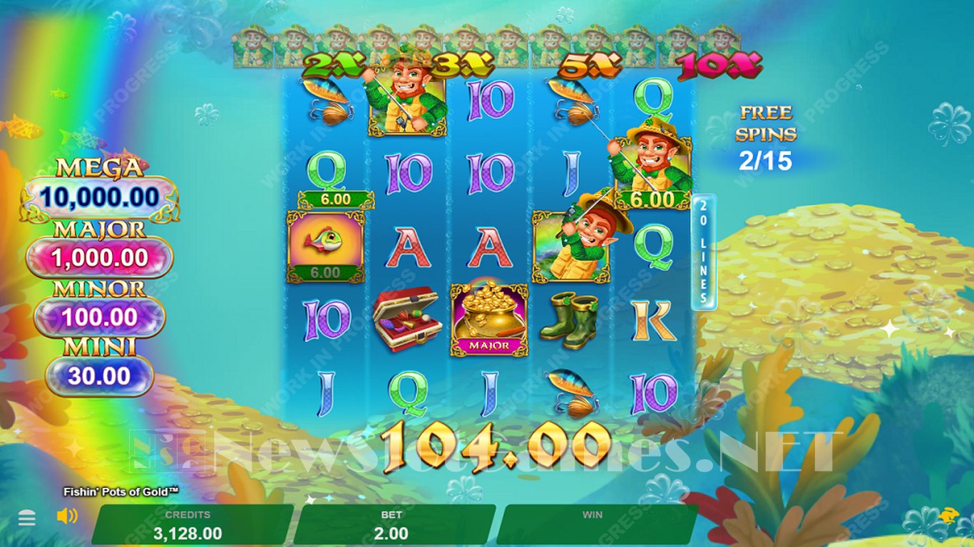Fishin’ Pots of Gold Slot Demo Image