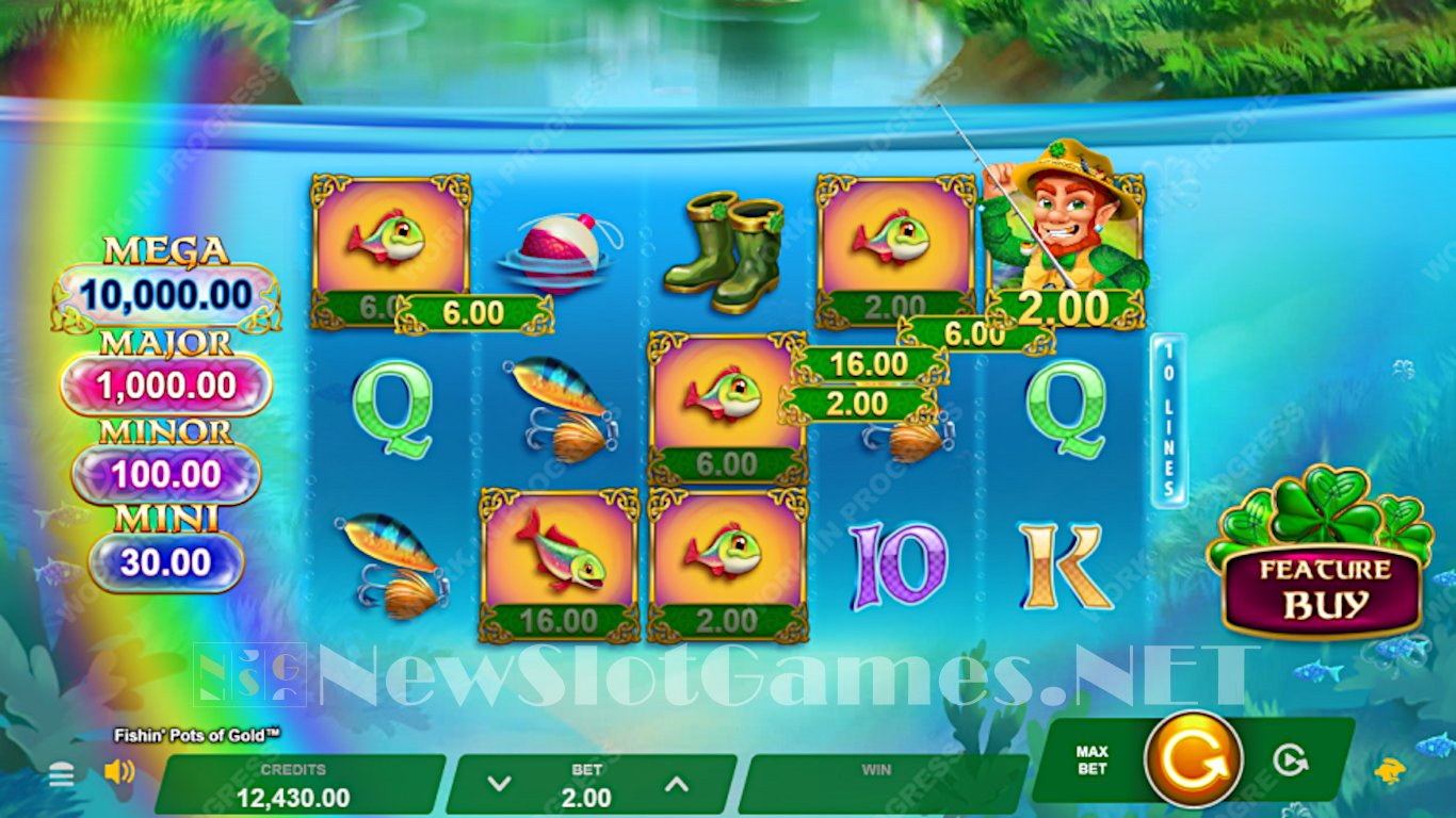 Fishin’ Pots of Gold Slot Slot Image in Demo - pic. 2